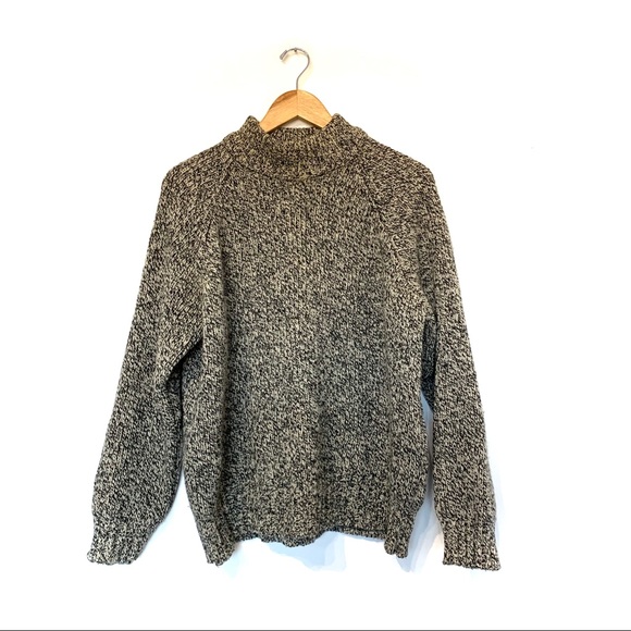 Vintage Sweaters - Vintage oversized wool baggy chunky knit pullover